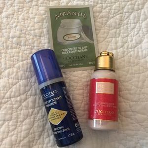 L'OCCITANE travel sizes